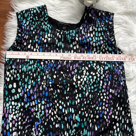 BANANA REPUBLIC SLEEVLESS MULTICOLOR OPEN BACK XS - Picture 10 of 11